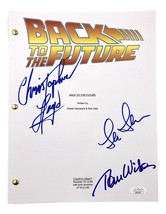 Christopher Lloyd Wilson Thompson Signiert Rückseite Sich Die Future Film Skript - £267.15 GBP