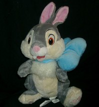 10&quot; Disney Store Easter Bow Bambi Thumper Stuffed Animal Plush Doll Bunny Rabbit - £15.13 GBP