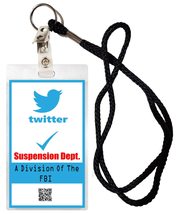 Twitter Novelty ID Badge Halloween Costume Movie Prop - £10.37 GBP