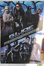 3 GI Joe posters Sigma6 Rise of Cobra Kamakura 2 are double sided 2004 - £12.39 GBP