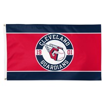 Cleveland Guardians 90cmx150cm/3x5FT Applique Flag - £15.44 GBP