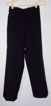 Dressbarn Womens Pants Size 8 Black Full Length Career Cuffed Evening Tr... - £7.95 GBP