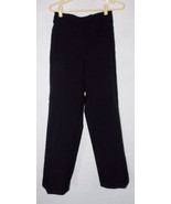 Dressbarn Womens Pants Size 8 Black Full Length Career Cuffed Evening Tr... - £7.91 GBP