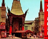 Grauman&#39;s Chinese Theatre Theater Hollywood CA UNP Chrome Postcard - £3.07 GBP