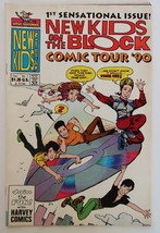 Vtg December 1990 Harvey Comics New Kids On The Block Comic Tour &#39;90 # 1... - $9.99