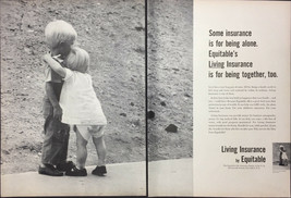 Vintage 1957 The Equitable Insurance Print Ad Living Insurance - $8.79