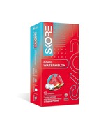 Skore Condoms Cool Watermelon 10PCS (1PACK) - £11.68 GBP