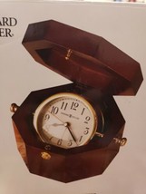 New Howard Miller 645-187  Chronometer Mantle/Shelf Clock  Cherry  3-3/4" Tall - $396.00