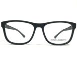 Dolce &amp; Gabbana Eyeglasses Frames DG5003 2616 Matte Black Square 54-15-140 - $116.66