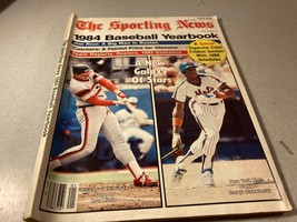 1984 The Sporting News Baseball Yearbook Ron Kittle Daryl Strawberry MLB - £7.85 GBP