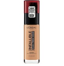 L&#39;oreal Infallible 24HR Fresh Wear Foundation #490 Golden Amber Sealed - $9.89