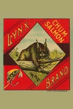 Lynx Brand Chum Salmon 20 x 30 Poster - $25.98