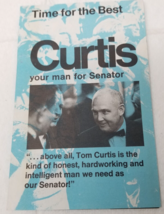 Tom Curtis Your Man for Senator 1968 Missouri Senate Race Republican Bro... - £11.88 GBP