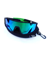 Velos™ Sports Sunglasses  Baseball Cycling Polarized Mirror Lenses Blk/G... - $17.99