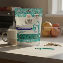 Dual Slickers Floss Picks - Double Threaded Dyneema, 150 Count, Unflavored - $104.83 MXN