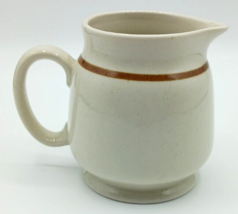 Mountain Wood Stoneware Creamer Cup Pitcher Vintage - £11.73 GBP