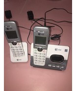 AT&amp;T - EL52203 DECT 6.0 Expandable 2 Handset Cordless Phone System - £20.97 GBP