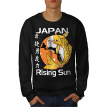 Rising Sun Japan Koi Jumper Carp Fish Men Sweatshirt - £14.26 GBP