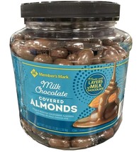 Member&#39;s Mark Milk Chocolate Covered California Almonds, 48 Ounce - $27.50