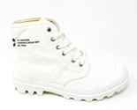 Palladium Pallabrousse Legion Wax Star White Mens Size 8 Boots 77018 116 - $64.95