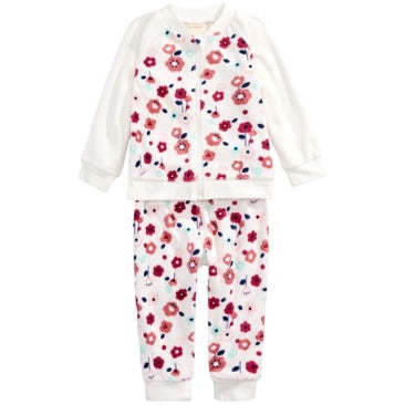 Primary image for First Impressions Baby Girls 2-Pc Jacket and Jogger Pants Set, Various Graphics