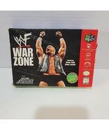 WWF War Zone - Box Only (Nintendo 64, N64) Authentic w/Poster - $56.10 CAD