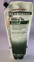 Mtd 490-000-MO24 Premium 4-Cycle Sae 10W-30 Engine Oil 20 oz-BRAND NEW-SHIP24HRS - £66.99 GBP