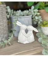 White Kissing Bunnies - $34.99 CAD