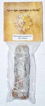 4&quot; White Sage &amp; Lavender Smudge Stick - £15.31 GBP