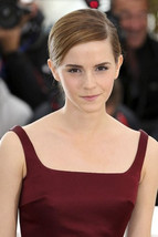 Emma Watson elegant gown and hair swept to side 24x36 Poster - $32.99