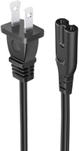 DIGITMON 8FT 2-Prong Power Cable Cord for Canon Pixma MX512, MX882, MX89... - $9.77