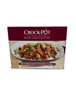 Rival Crock Pot Slow Cooker Recipe Card Collection in Metal Tin Storage Box - $12.49 CAD