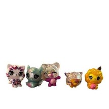 5 Hatchimals Mini Plastic fig Colleggtibles sprinkle cheetree leoriole t... - $15.81