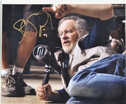 Steven Spielberg Signed Photo - Saving Private Ryan - Raiders Of The Lost Ark w/ - £206.39 GBP