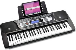 Rockjam 54 Keyboard Keyboard Piano With Power Supply, Music Stand, Piano Note - £83.08 GBP