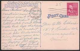 1952 WASHINGTON Postcard - Opportunity to Minneapolis, MN U3 - £2.37 GBP