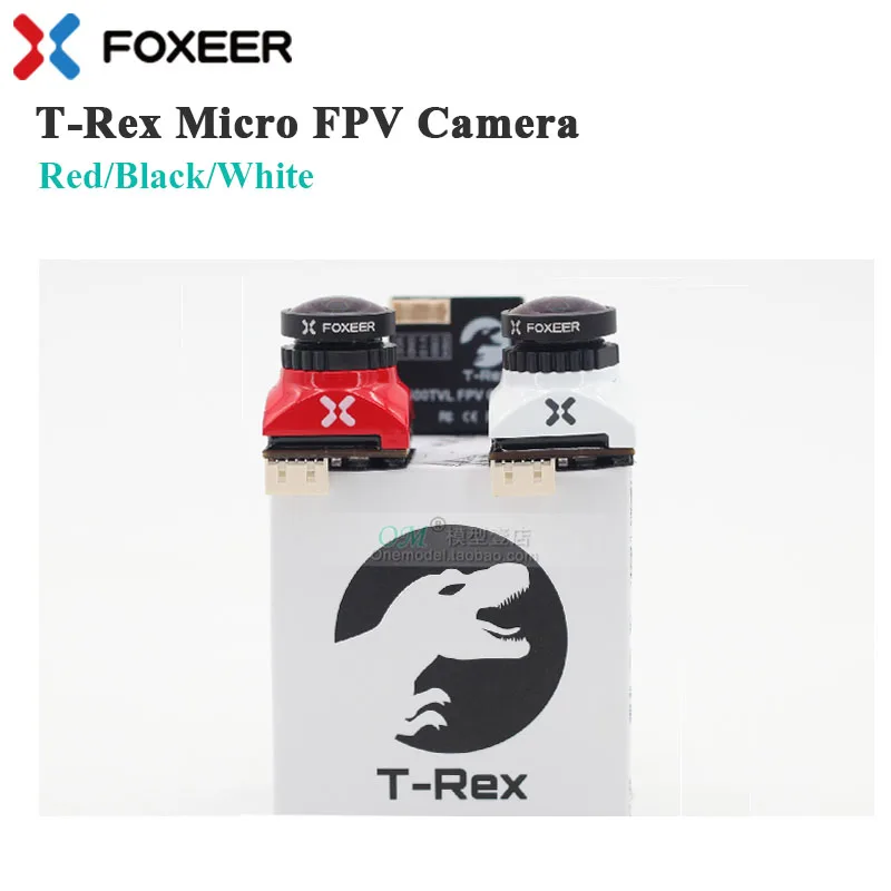 Foxeer T-Rex Micro 1500TVL Super WDR 4:3 16:9 PAL NTSC Switchable Low Latency - £79.12 GBP