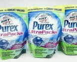 Purex Liquid Laundry Detergent Ultra Packs Mountain Breeze Clean 18 Loads - $28.98