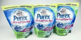 Purex Liquid Laundry Detergent Ultra Packs Mountain Breeze Clean 18 Loads - £22.67 GBP