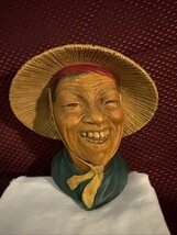 Vintage Bossons Coolie ChalkWare Wall Mask (1963) Made In England - $537.69 MXN