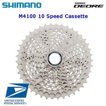Shimano DEORE CS-M4100 10 Speed Cassette 11-42T 11-46T MTB - $42.88+