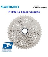 Shimano DEORE CS-M4100 10 Speed Cassette 11-42T 11-46T MTB - €36,83 EUR+ Shimano DEORE CS-M4100 10 Speed Cassette 11-42T 11-46T MTB - €36,83 EUR+
