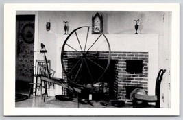 North Oxford Massachusetts Clara Barton Room Spinning Wheel Postcard C28 - £7.04 GBP