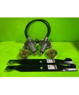 Craftsman LT3000 42 Mower Deck Rebuild Kit Spindles High Lift Blades Bel... - $65.29