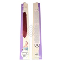 Babe Fusion Pro Extensions 18 Inch Beverly #Burgundy 20 Pieces Human Rem... - £49.92 GBP