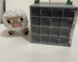 Mattel Minecraft Mini Collector Case Action Figure2014 Mojang plush figure - $18.71