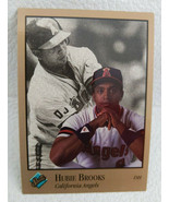 1992 Leaf Studio Baseball Card #142 Hubie Brooks  - £0.77 GBP