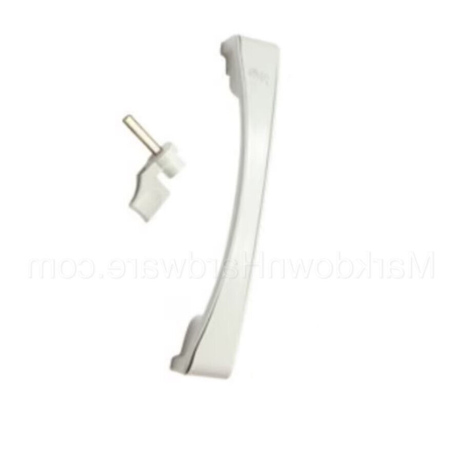 Pella Sliding Patio Door Handle w/ Thumb Lock - Left LH OX Interior - White - $154.95
