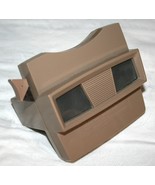 Vintage 1970s Tan Brown VIEWMASTER Viewer Sawyer&#39;s View Master No Reels - £13.94 GBP