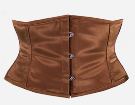 Mini waspie full steel planer armature waistbust sexy brown - £15.92 GBP+